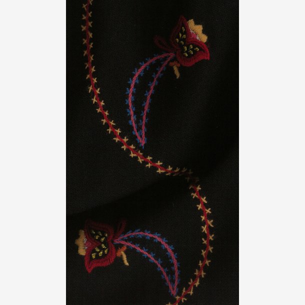 Sunnmrsbunad m/kep - (4-12 r) Marinebltt lett ullklede