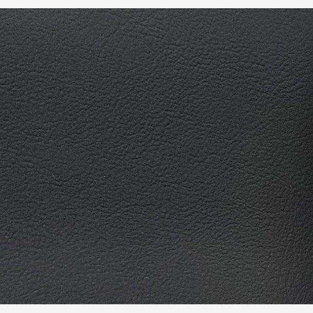 Skai 87% PVC / 13% polyester Ebenholz (svart) (140 cm)