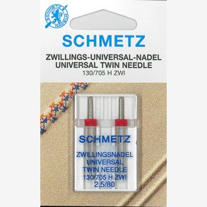 Tvillingnl 2,5 mm nr 80 - 2 stk